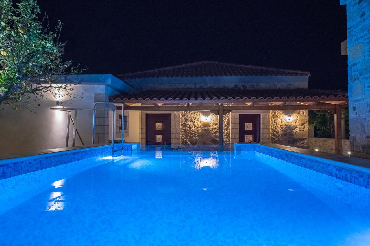 Private Sapphiros Villa Kíssamos Exteriör bild